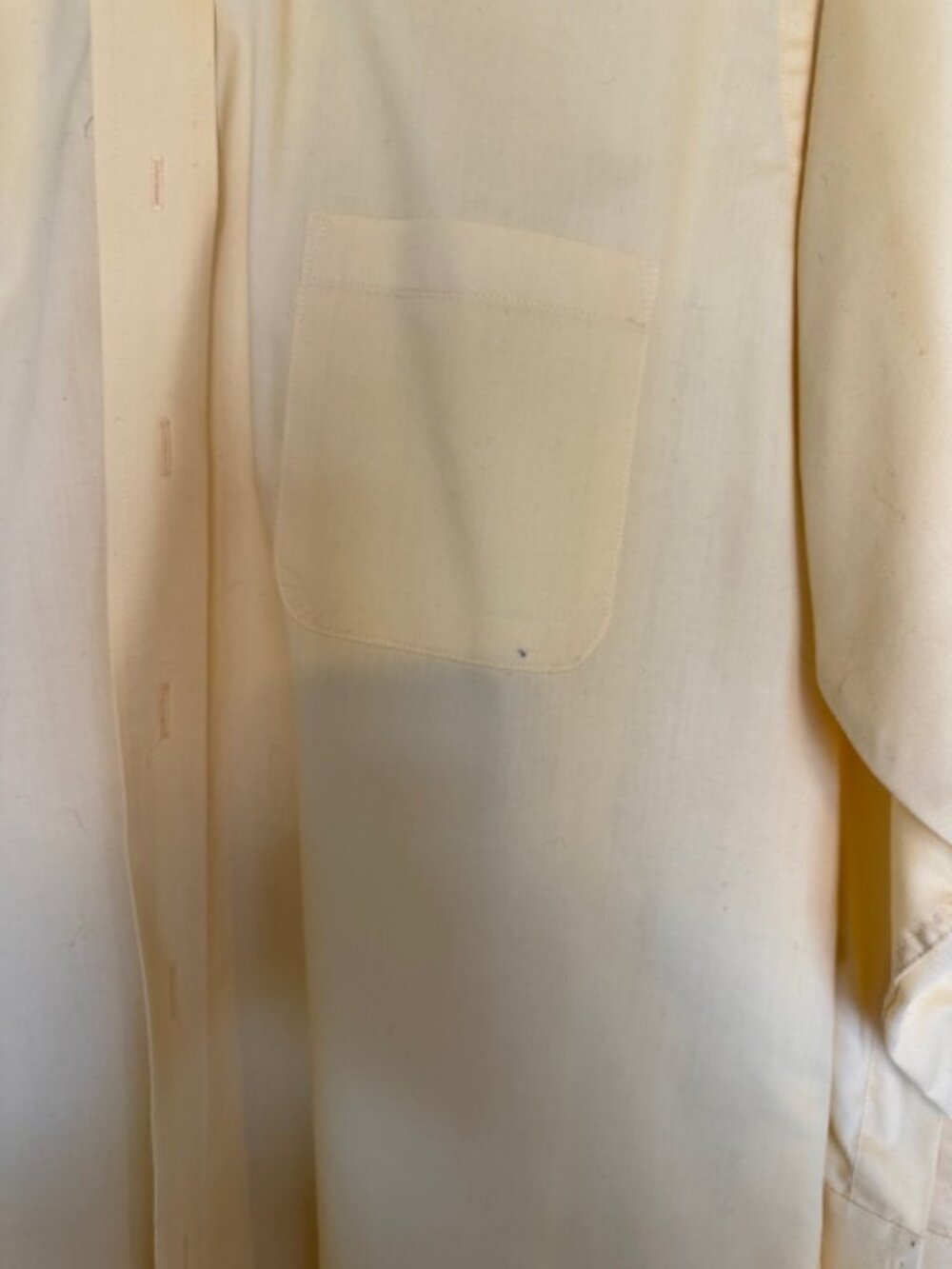 Calvin Klein Men’s Yellow Dress Shirt - Picture 3 of 4
